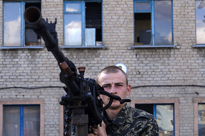 Донецкие ополченцы захватили КПП «Мариновка» на границе с Россией