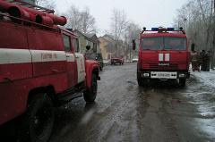 Женщина погибла при пожаре столярной мастерской в пригороде Екатеринбурга