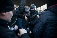 В Харькове милиция забросала гранатами демонстрантов