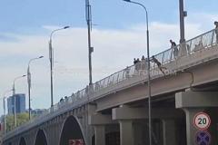 Школьник спрыгнул с Макаровского моста