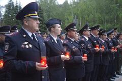 Свердловские ветераны МВД в День памяти и скорби провели масштабную акцию
