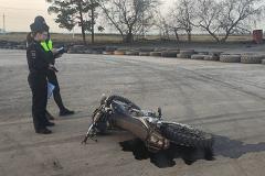 В Свердловской области подросток насмерть разбился на мотоцикле. Его пассажирка попала в реанимацию