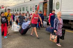 Группа беженцев с Украины прибыла в Екатеринбург