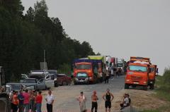 На размытой трассе Тюмень — Ханты-Мансийск введен режим «сухого закона»