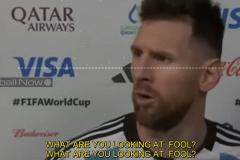 Месси оскорбил голландского футболиста во время интервью на ЧМ