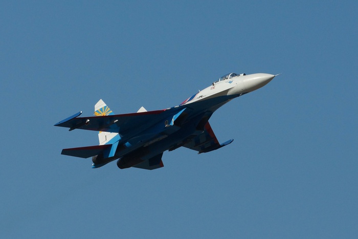 Российский Су-27 перехватил самолет НАТО над Балтикой