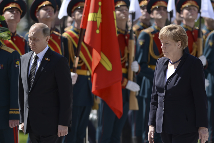Владимир Путин и Ангела Меркель встретились в Москве