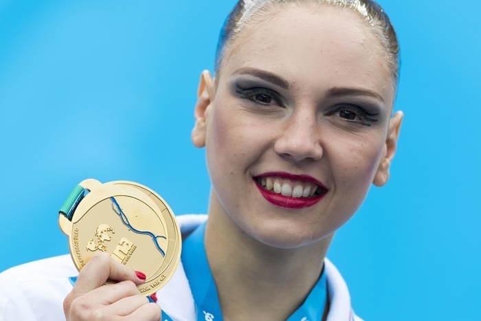 Синхронистка Колесниченко взяла золото чемпионата мира