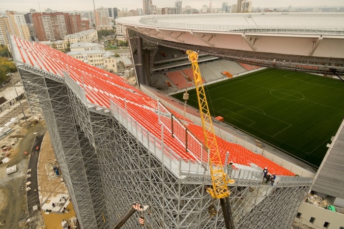 Представитель FIFA назвал «странными» трибуны Центрального стадиона