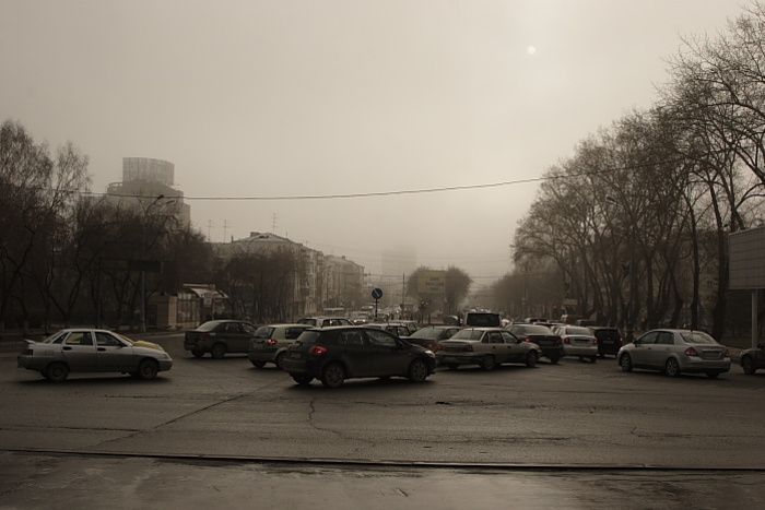 В Екатеринбурге перекрыли проспект Ленина