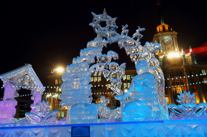 Главный ледовый городок Екатеринбурга закроется 27 января