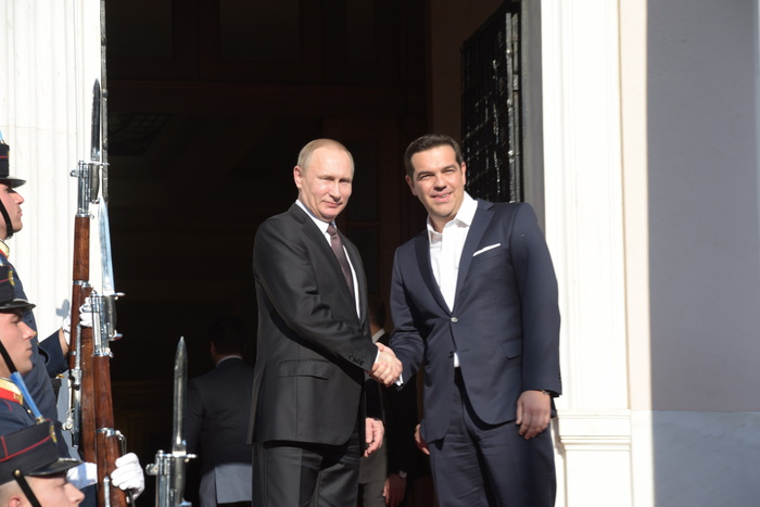 По итогам переговоров Путина и Ципраса подписана совместная декларация