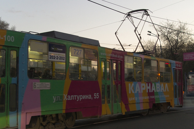 Движение трамваев от Кирова до «Таганского ряда» будет остановлено на три дня