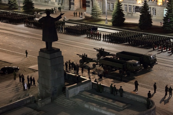 Для репетиции парада Победы сегодня перекроют улицы в центре Екатеринбурга