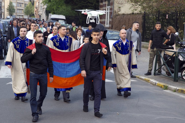 Траурное шествие армянской диаспоры состоялось в Екатеринбурге