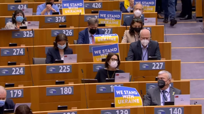 Депутаты Европарламента. Фото: скрин видео You Tube