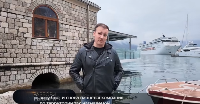 Выпуск от 8 октября для «Соловьев Live» Михаил Звинчук записывал из поездки. Фото: скрин видео vkvideo.ru