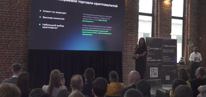 Валерия Федякина проводит семинар. Фото: скрин видео Rutube