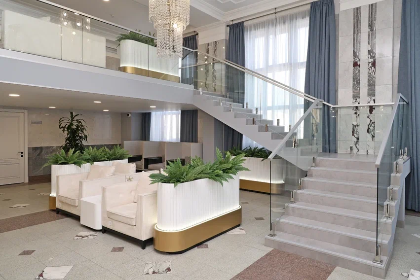 Вход на «антресольный» этаж. Фото: пресс-служба СвЖД