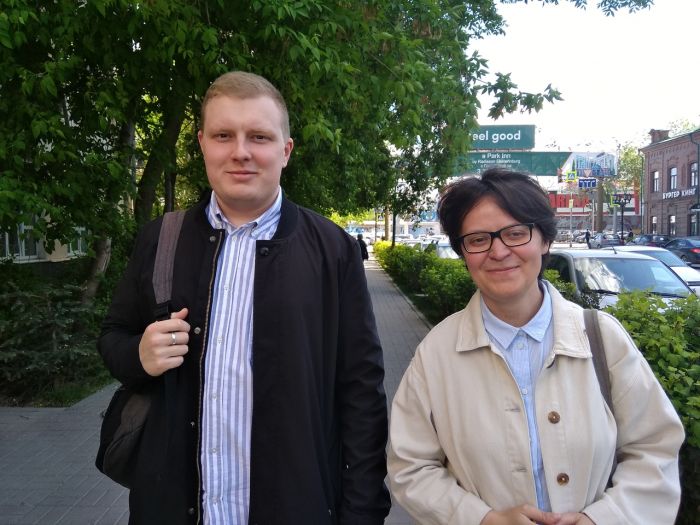 Психолог Илья Петрикин и философ Яна Макакенко