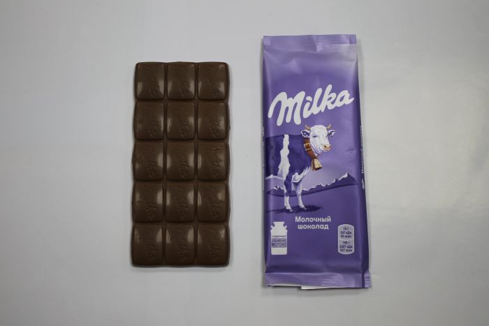 Шоколад Milka, Mondelez (Монделис Русь), 527 ккал/100 г