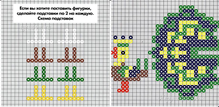 Термомозаика круглая форма схемы