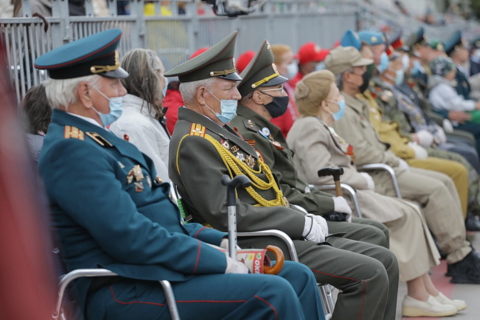 Парад Победы. Екатеринбург, 24 июня 2020 года
