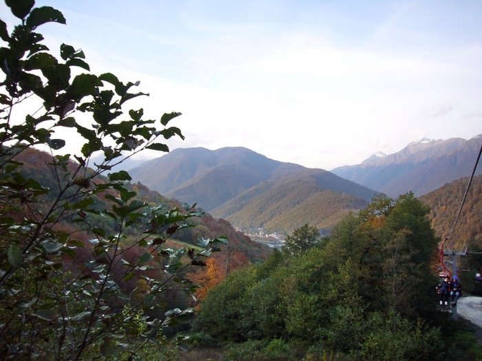Красная Поляна В Ноябре Фото