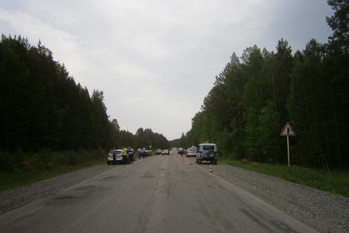 На автодороге Николо-Павловское-Алапаевск погиб мотоциклист