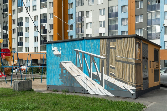 В Академическом представили первые работы фестиваля STENOGRAFFIA