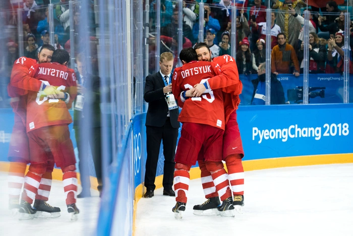 Павел Дацюк разделил радость победы в Пхенчхане со своим духовником и обителью