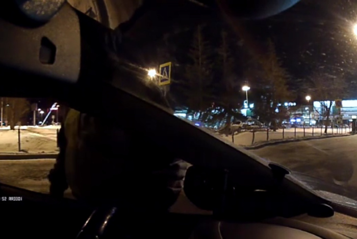 Появилось видео задержания водителя, получившего 5 суток за неповиновение ДПС