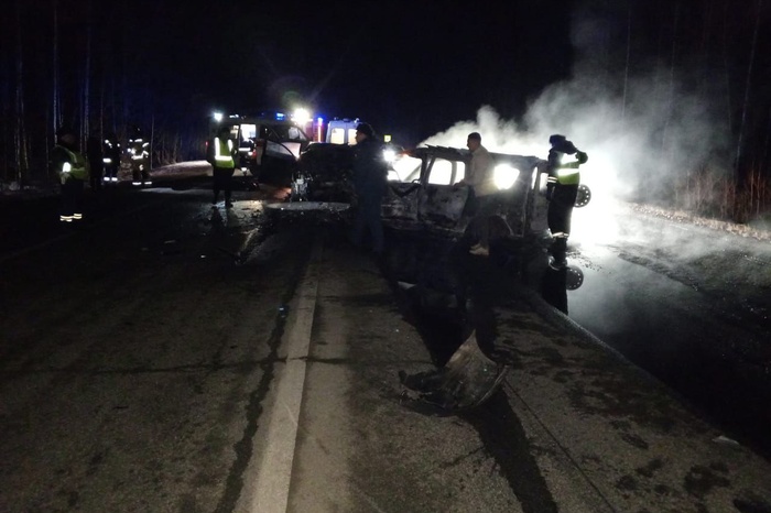 Девять человек пострадали в ночном ДТП на Серовском тракте по вине отвлекшегося водителя