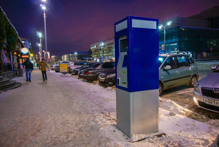 Налоговая арестовала паркоматы в центре Екатеринбурга