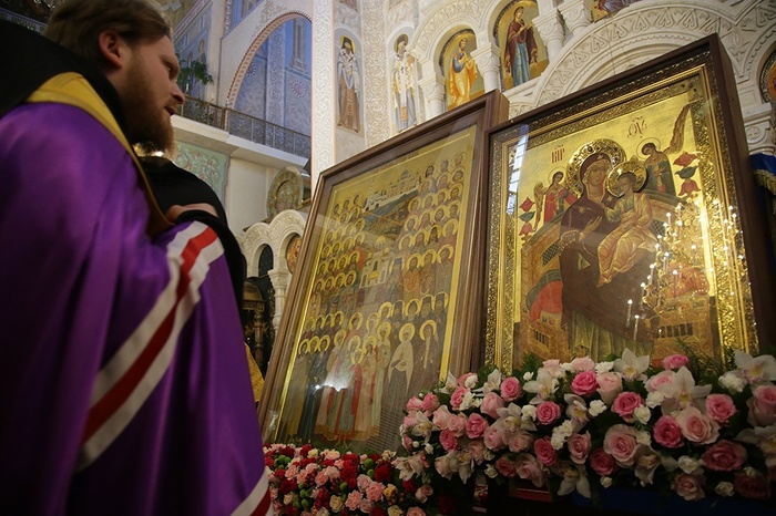 В Екатеринбург привезли чудотворную икону, которая помогает онкобольным
