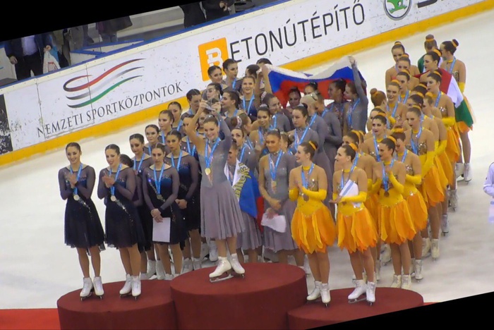 Российская команда «Парадиз» — чемпион мира в синхронном катании