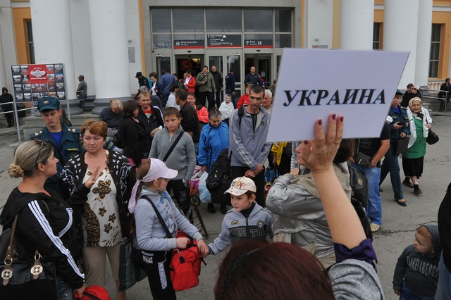 ФМС: Треть украинских беженцев навсегда остается в России