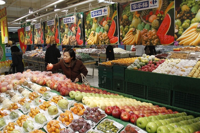 Китай налаживает прямой экспорт  в Россию овощей и фруктов