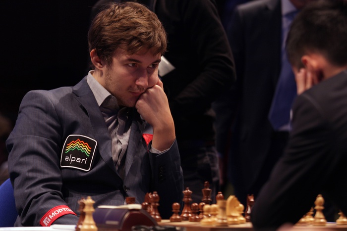 Карякин и Карлсен сыграли вничью третью партию матча за шахматную корону