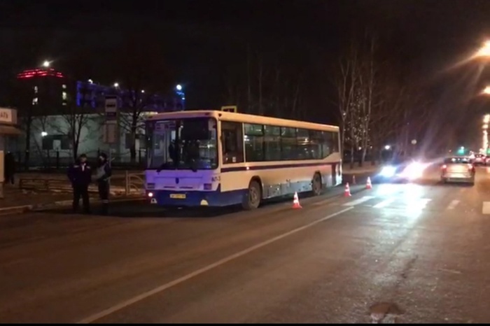 В Екатеринбурге водитель пассажирского автобуса сбил на «зебре» маму с 4-летним сыном