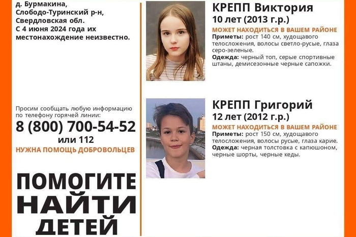 Бастрыкин подключился к делу бесследно пропавших в свердловском лесу детей