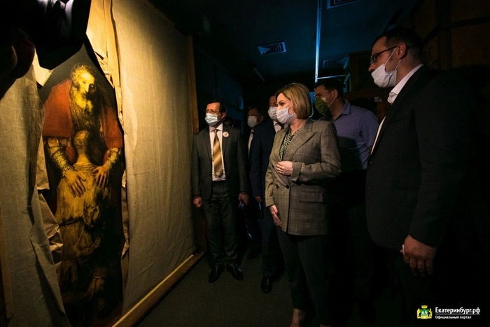 «Эрмитаж-Урал» открыли министр культуры РФ Ольга Любимова и губернатор Евгений Куйвашев