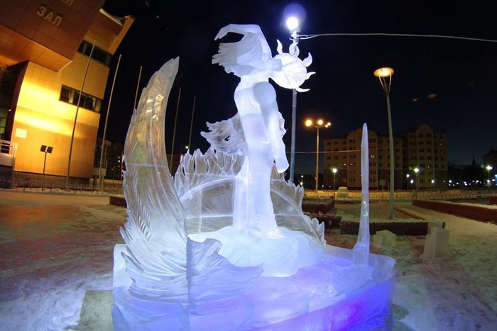 Победителем международного фестиваля ледяной скульптуры стал наш земляк