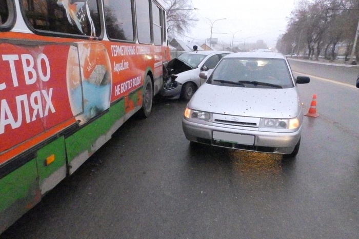 Сегодня на территории Свердловской области произошло 7 дорожных аварий