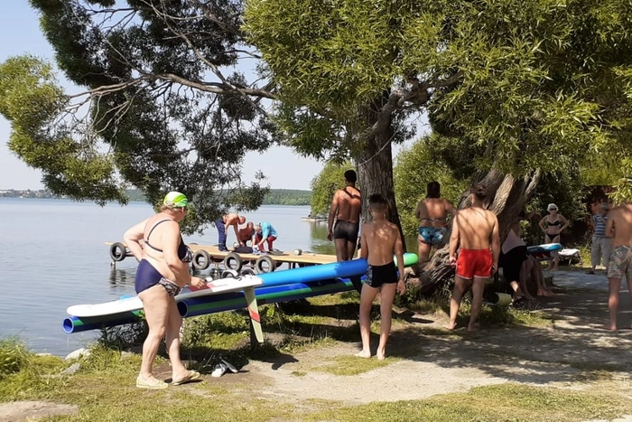 Очевидцы сообщают, что на Шарташе, вероятно, утонул ребенок