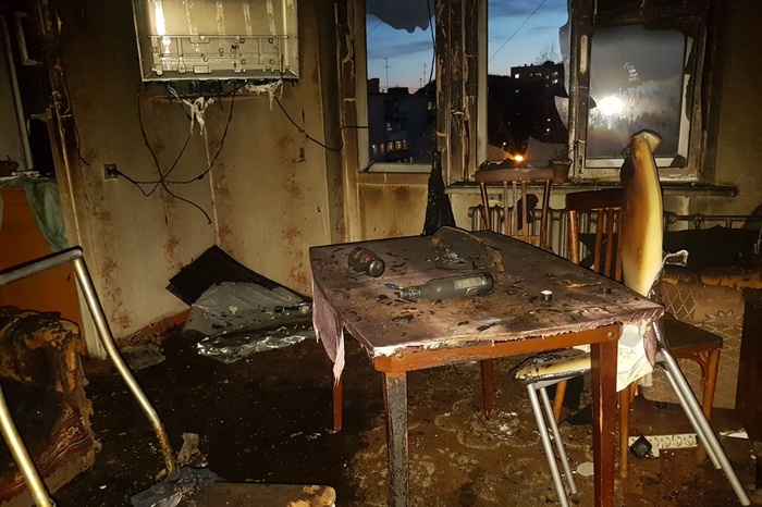 В Свердловской области из-за непотушенной в квартире сигареты сгорела женщина