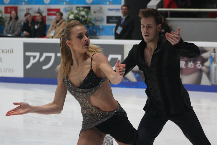 Танцоры Синицина и Кацалапов заняли второе место в произвольной программе
