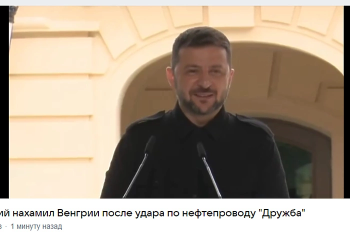 Зеленский нагло ответил властям Венгрии об ударах Киева по нефтепроводу «Дружба»