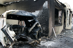 Украинские войска обстреляли Славянск зажигательными бомбами