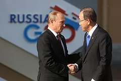 Генсек ООН увидел на Дне Победы «заслуженную любовь» народа к Путину